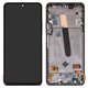 Дисплей для Xiaomi Mi 11i, Poco F3, Redmi K40, черный, с рамкой, High Copy, (OLED)