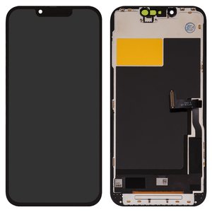 LCD compatible with iPhone 13 Pro, black, with frame, AAA, TFT , ZY, LTPS FHD 