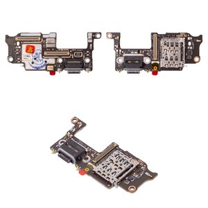 Flat Cable compatible with Google Pixel 9 Pro XL, charge connector, with components, Original PRC , charging board, USB type C 