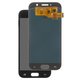 Pantalla LCD puede usarse con Samsung A520 Galaxy A5 (2017), negro, sin marco, High Copy, con borde ancho, (OLED)