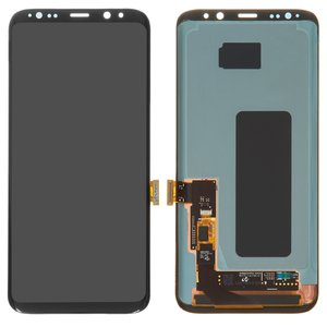 Pantalla LCD puede usarse con Samsung G955 Galaxy S8 Plus, negro, sin marco, original vidrio reemplazado 