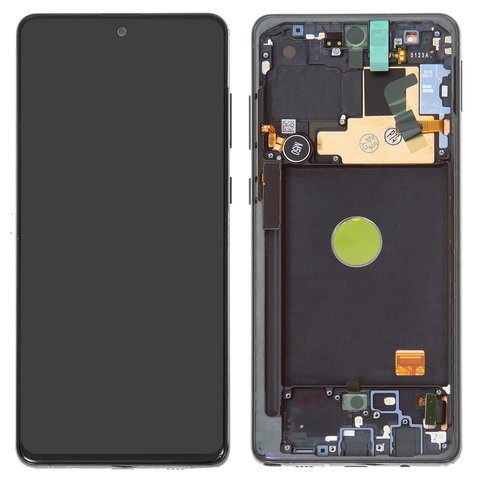 Pantalla LCD puede usarse con Samsung N770 Galaxy Note 10 Lite, negro, con marco, Original, empaque industrial, #GH82 22055A GH82 22193A GH82 22194A GH82 222192A
