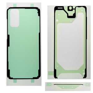 Sticker para pantallas táctiles y paneles traseros cinta doble faz  puede usarse con Samsung G980 Galaxy S20