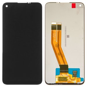 Pantalla LCD puede usarse con Samsung A115 Galaxy A11, M115 Galaxy M11, negro, sin marco, original vidrio reemplazado 