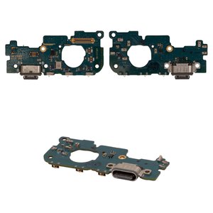 Cable flex puede usarse con Samsung A336 Galaxy A33 5G, del conector de carga, con micrófono, con componentes, Original PRC , placa del cargador