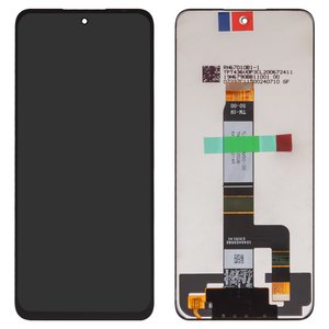 Pantalla LCD puede usarse con Xiaomi Redmi 13, negro, sin marco, Box 