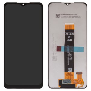 Pantalla LCD puede usarse con Samsung A127 Galaxy A12 Nacho, negro, sin marco, Box  BV065WBM L0A 8K02_R0.0 HL6127JX L0A 8K02_R0.0