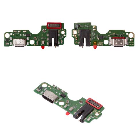 Cable flex puede usarse con Tecno Spark 20 KJ5 , Spark Go 2024  BG6 ; Infinix Hot 40i X6528B , Smart 8 X6525 , del conector de carga, con componentes, placa del cargador