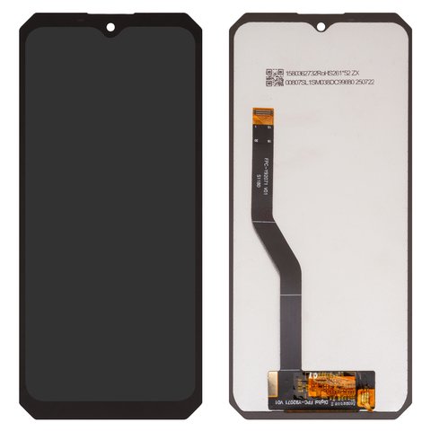 Pantalla LCD puede usarse con Oukitel G1, negro, sin marco, High Copy, FPC Y92071 V01