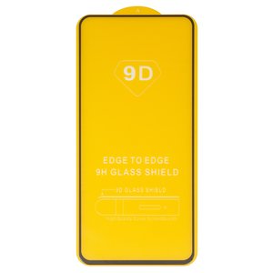 Vidrio de protección templado puede usarse con Xiaomi Poco F6 Pro, Full Glue, compatible con estuche, sin embalaje, sin pañuelos , negro