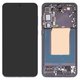 Pantalla LCD puede usarse con Samsung S936 Galaxy S25 Plus, negro, con marco, Original (PRC)