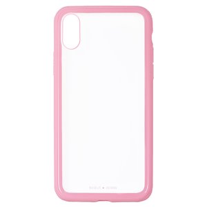 Чехол Baseus для iPhone XS, розовый, прозрачный, пластик, #WIAPIPH58 YS04