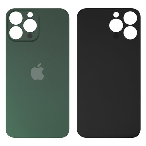 Задняя панель корпуса для iPhone 13 Pro, зеленая, нужно снять стекло камеры, alpine Green, small hole