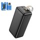 Power bank Hoco J111C, 40000 мАг, 30 Вт, чорний, Power Delivery (PD), #6931474795809