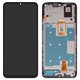 Дисплей для Huawei Honor X7a, черный, с рамкой, Original (PRC), RKY-LX1, RKY-LX2, RKY-LX3