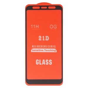 Защитное стекло для Xiaomi Redmi S2, Redmi Y2, совместимо с чехлом, Full Glue, без упаковки , черный