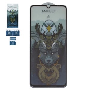 Защитное стекло iNobi Amulet для Xiaomi Poco C65, Redmi 13C, Redmi 13C 5G, Full Glue, Anti Static, черный