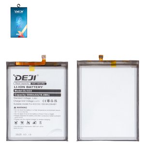 Аккумулятор Deji EB BA546ABY для Samsung A256 Galaxy A25, A346 Galaxy A34 5G, A546 Galaxy A54 5G, Li Polymer, 3,88 B, 5000 мАч