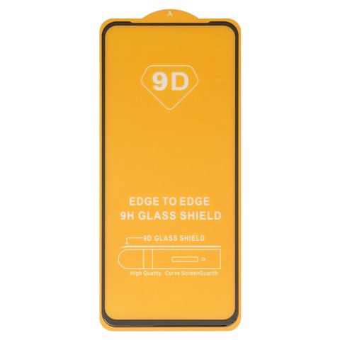 Защитное стекло для Tecno Spark 30 KL6 ; Infinix Hot 50 4G X6882 , совместимо с чехлом, Full Glue, без упаковки , черный