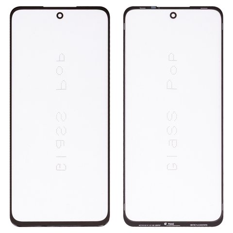 Скло корпуса G+OCA PRO для Realme 11 5G, C55; Oppo A58 4G, A98 5G, з ОСА плівкою, чорне