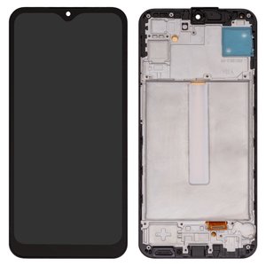 Дисплей для Samsung M346 Galaxy M34, чорний, з рамкою, High Copy, з широким обідком, OLED 