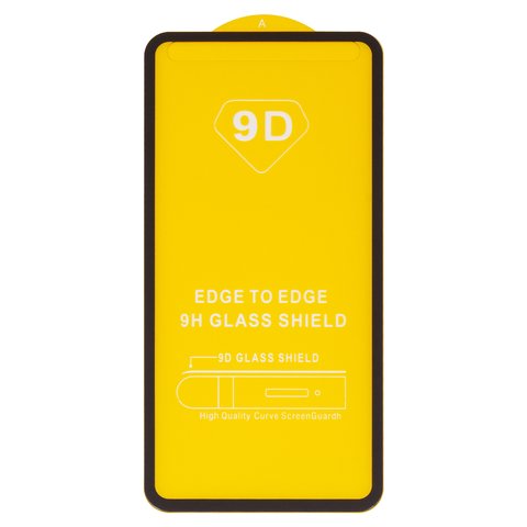 Защитное стекло для Xiaomi Pocophone F1, совместимо с чехлом, Full Glue, без упаковки , черный, M1805E10A