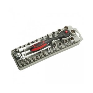 Набор насадок Pro'sKit SD-2308M с трещоткой и длинногубцами Набор насадок Pro'sKit SD-2308M с трещоткой и длинногубцами