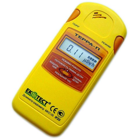 Medidor de radioactividad EcoTest TERRA P MKS 05